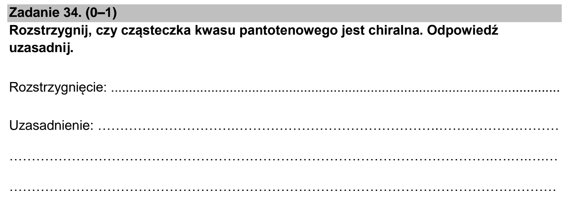 Matura dodatkowa, czerwiec 2023, zadanie 34