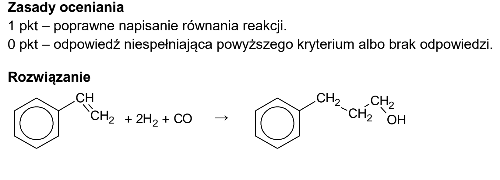 Matura dodatkowa, czerwiec 2024, odpowiedź do zadania 19