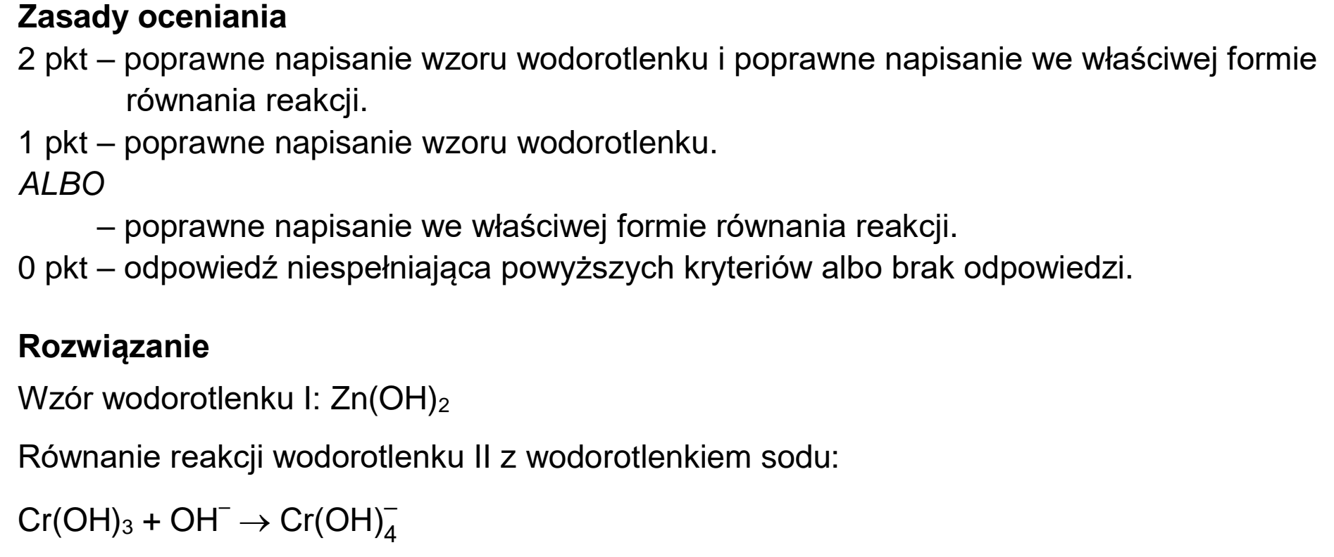 Matura dodatkowa, czerwiec 2024, odpowiedź do zadania 9