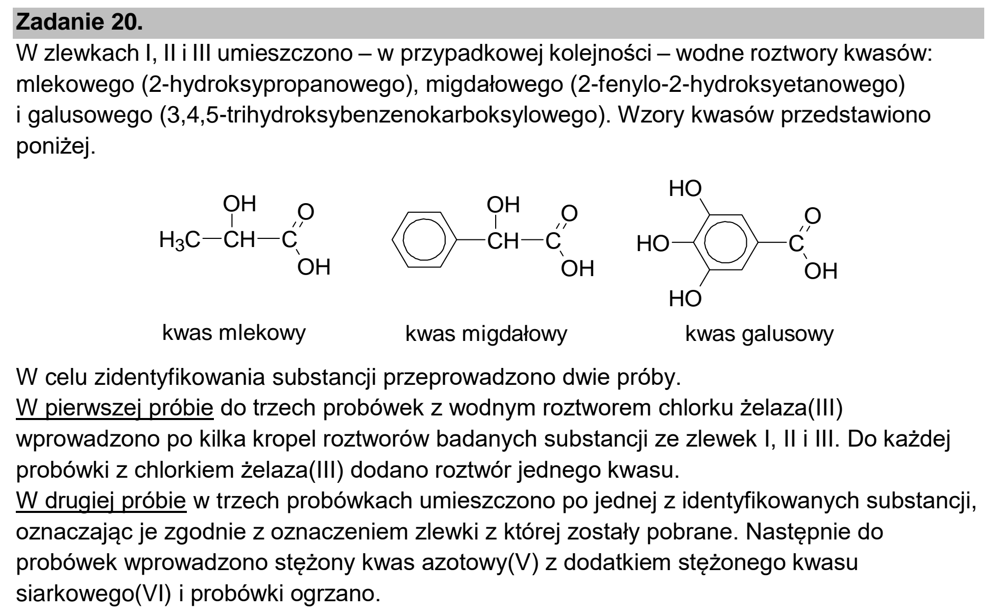 Matura dodatkowa, czerwiec 2024, wstęp zadania 20