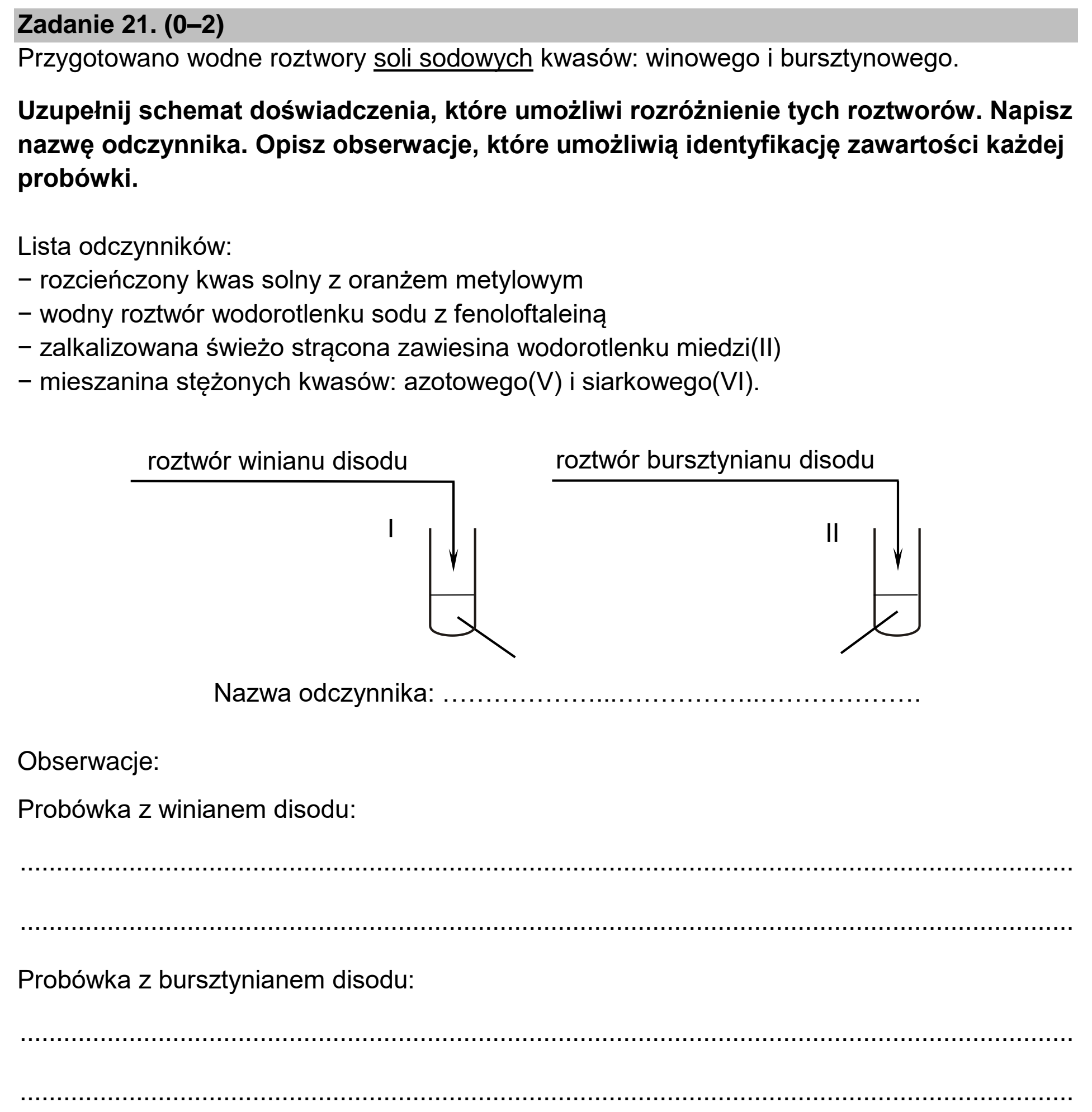 Matura dodatkowa, czerwiec 2024, zadanie 21