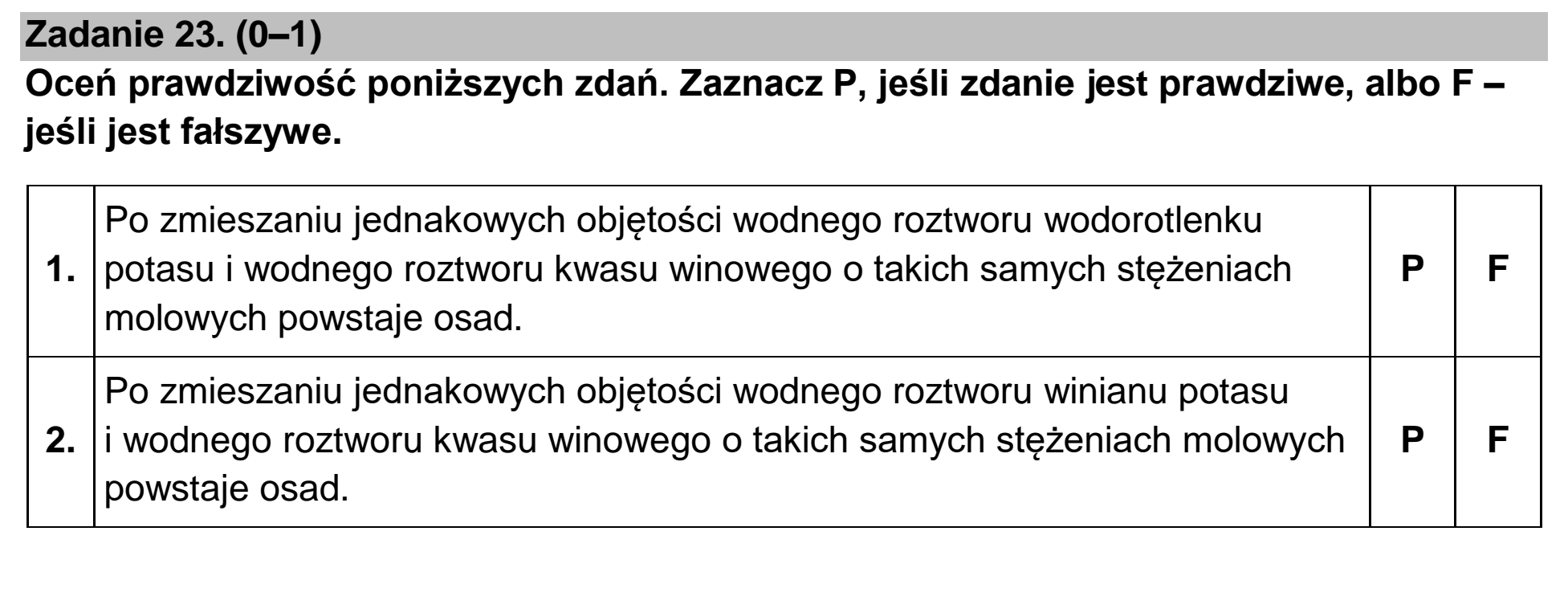 Matura dodatkowa, czerwiec 2024, podgląd zadania 23