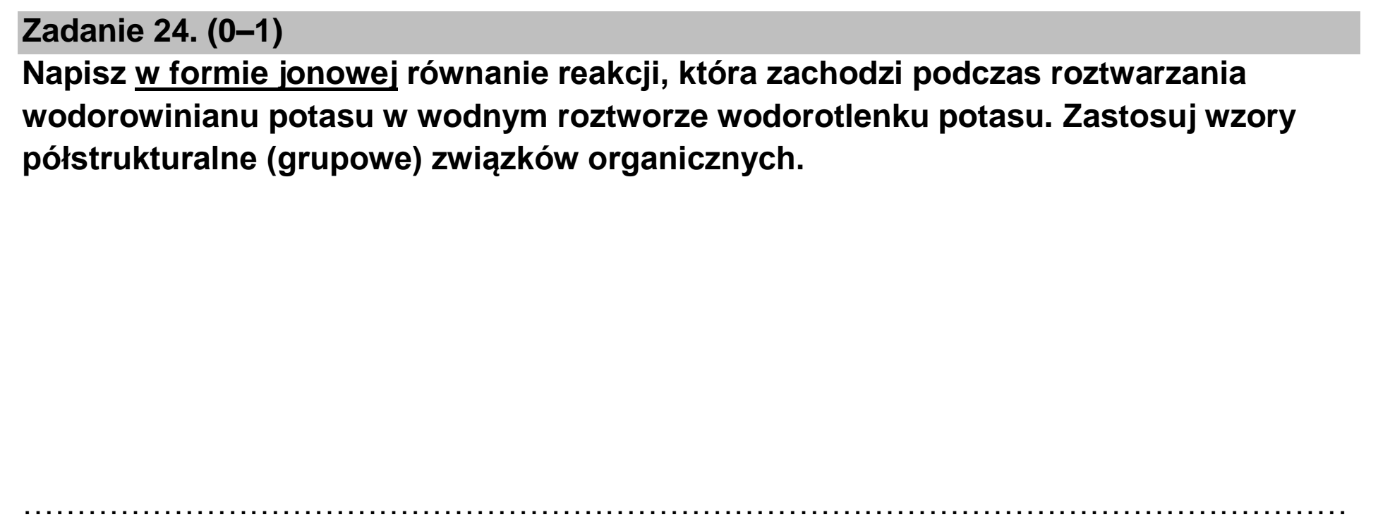 Matura dodatkowa, czerwiec 2024, zadanie 24