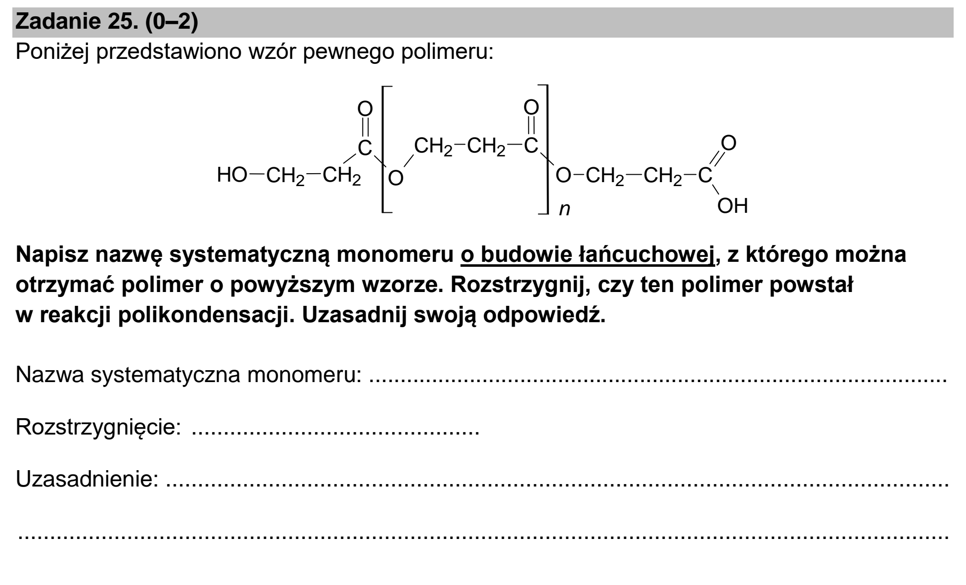 Matura dodatkowa, czerwiec 2024, podgląd zadania 25