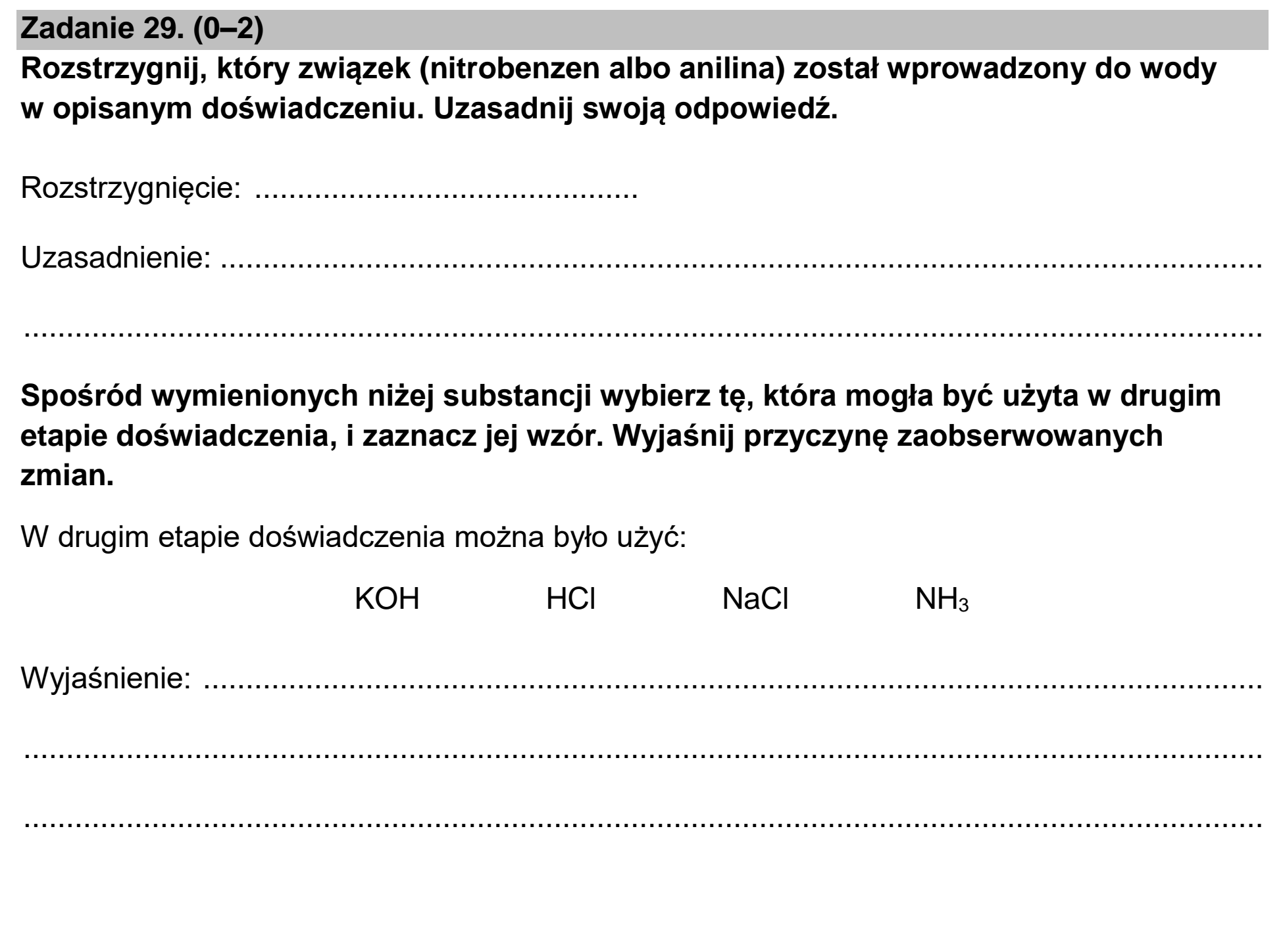 Matura dodatkowa, czerwiec 2024, zadanie 29