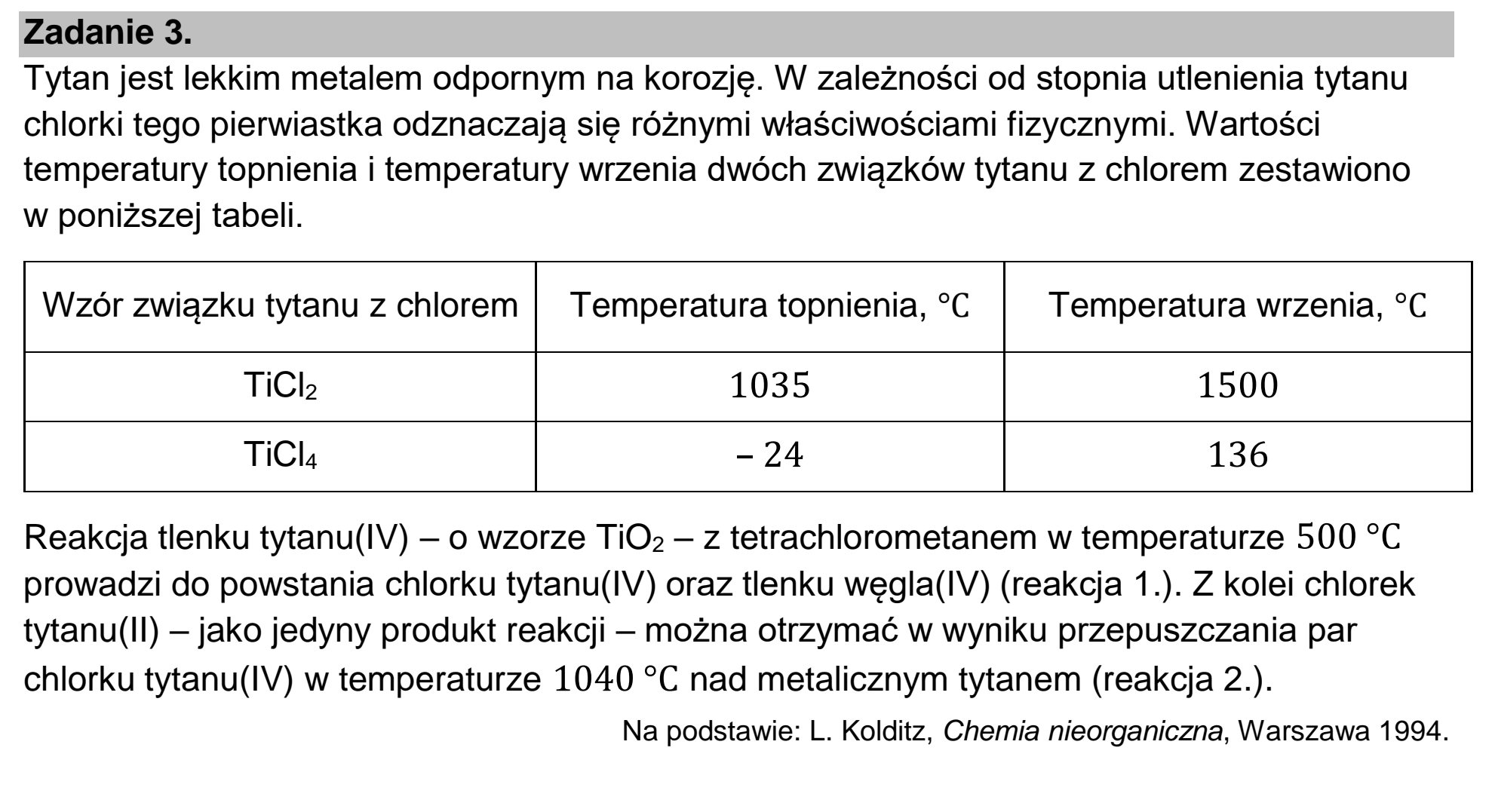 Matura dodatkowa, czerwiec 2024, wstęp zadania 3