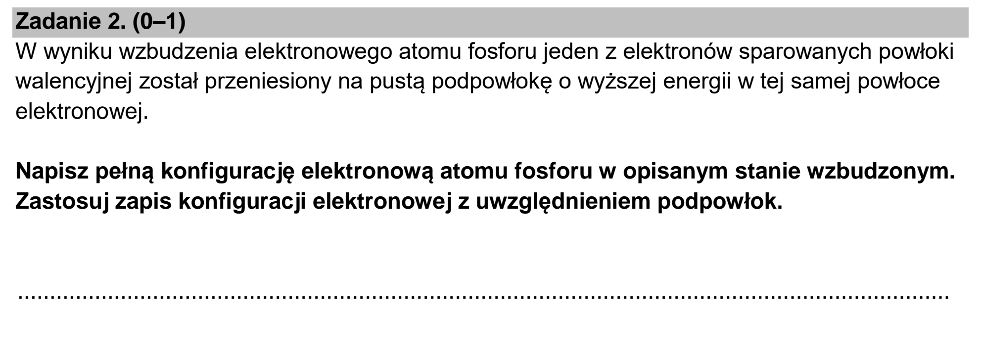 Matura dodatkowa, czerwiec 2025, zadanie 2