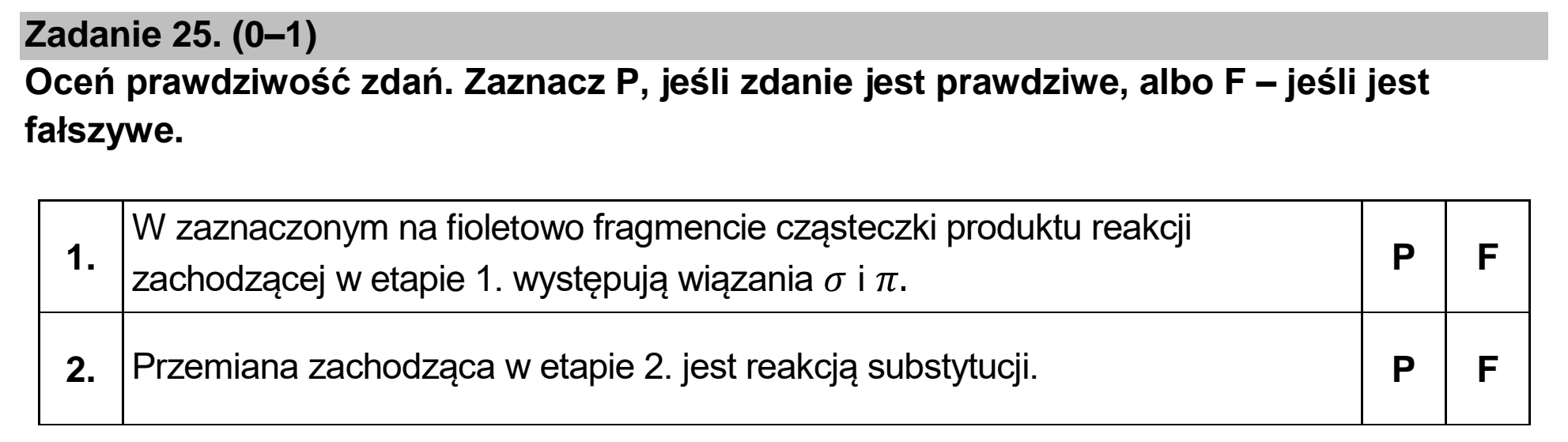 Matura dodatkowa, czerwiec 2025, podgląd zadania 25