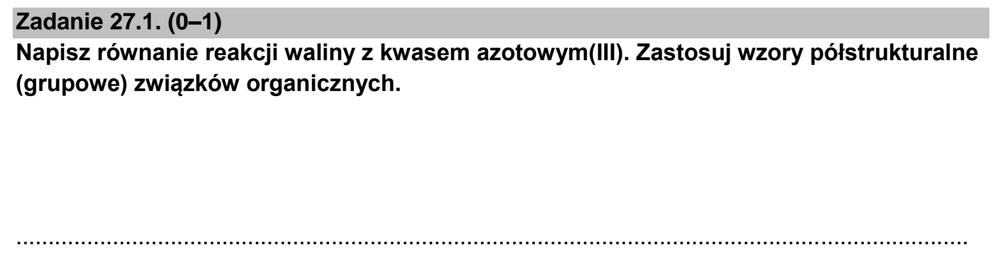 Matura dodatkowa, czerwiec 2025, zadanie 27.1