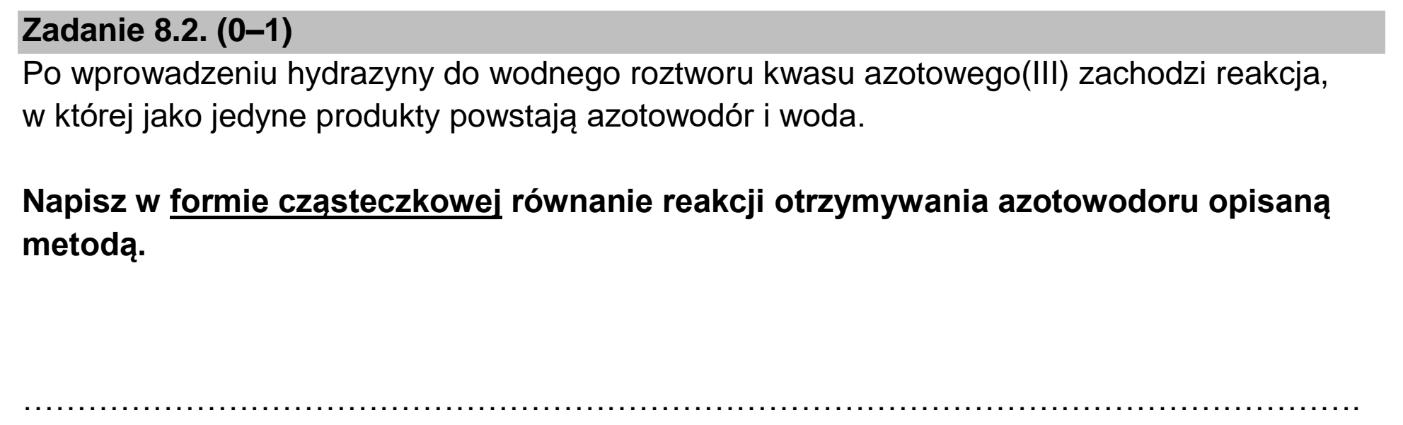 Matura dodatkowa, czerwiec 2025, zadanie 8.2