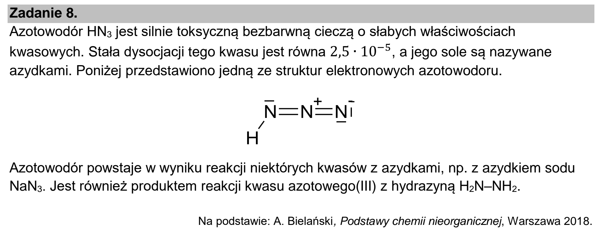 Matura dodatkowa, czerwiec 2025, wstęp zadania 8