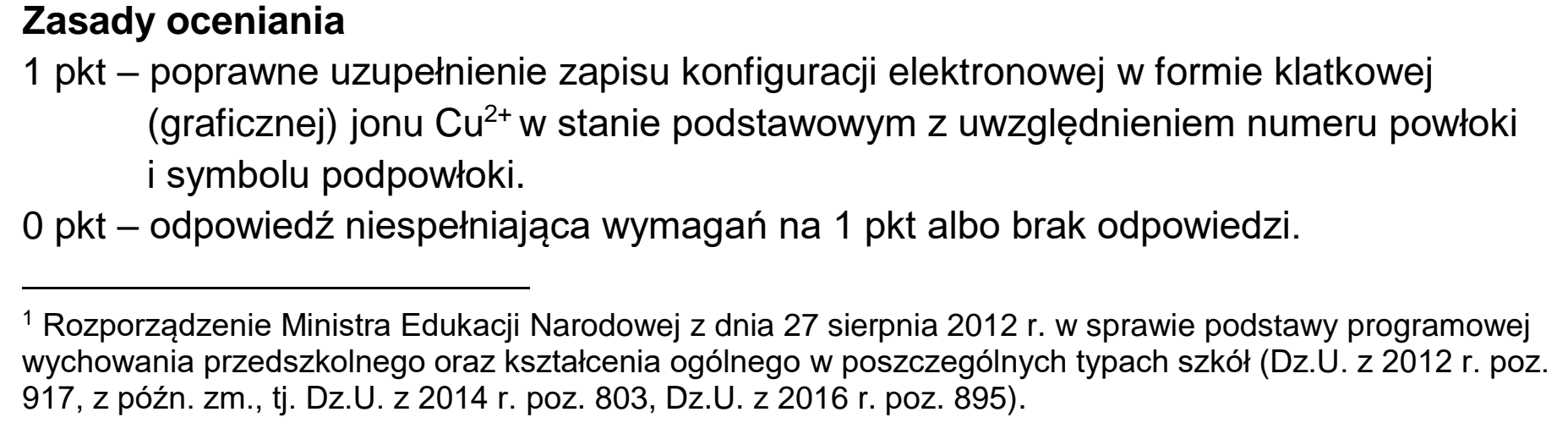 Matura dodatkowa, czerwiec 2026, odpowiedź do zadania 1.2
