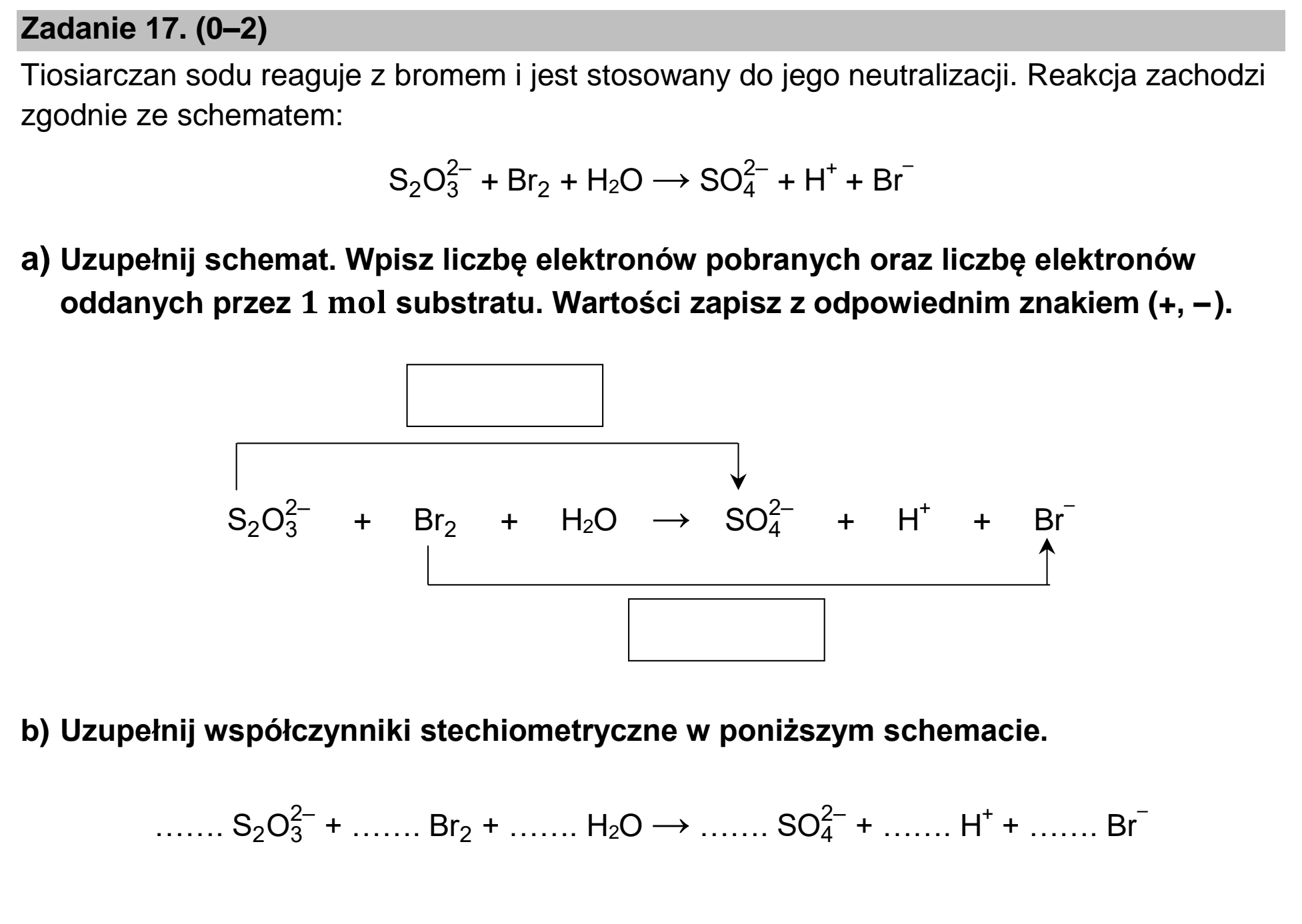 Matura dodatkowa, czerwiec 2026, zadanie 17