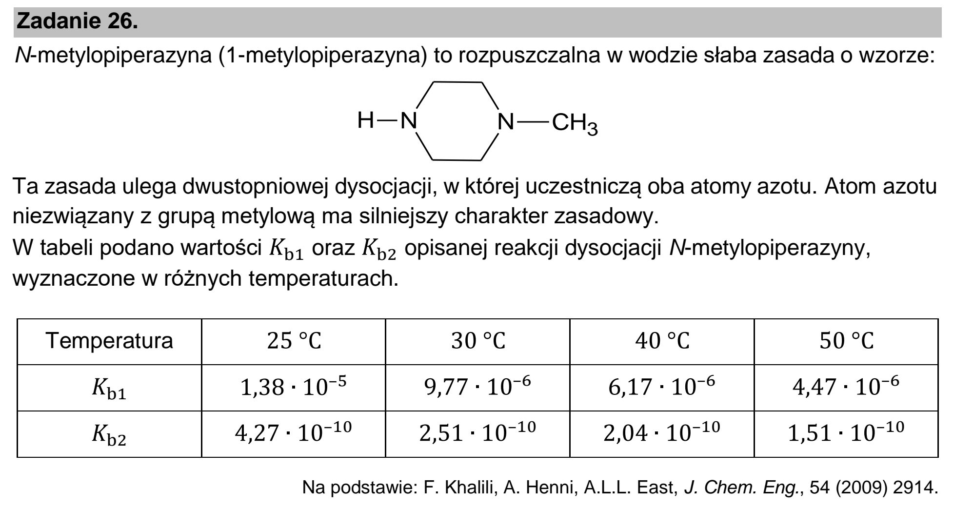 Matura dodatkowa, czerwiec 2026, wstęp zadania 26