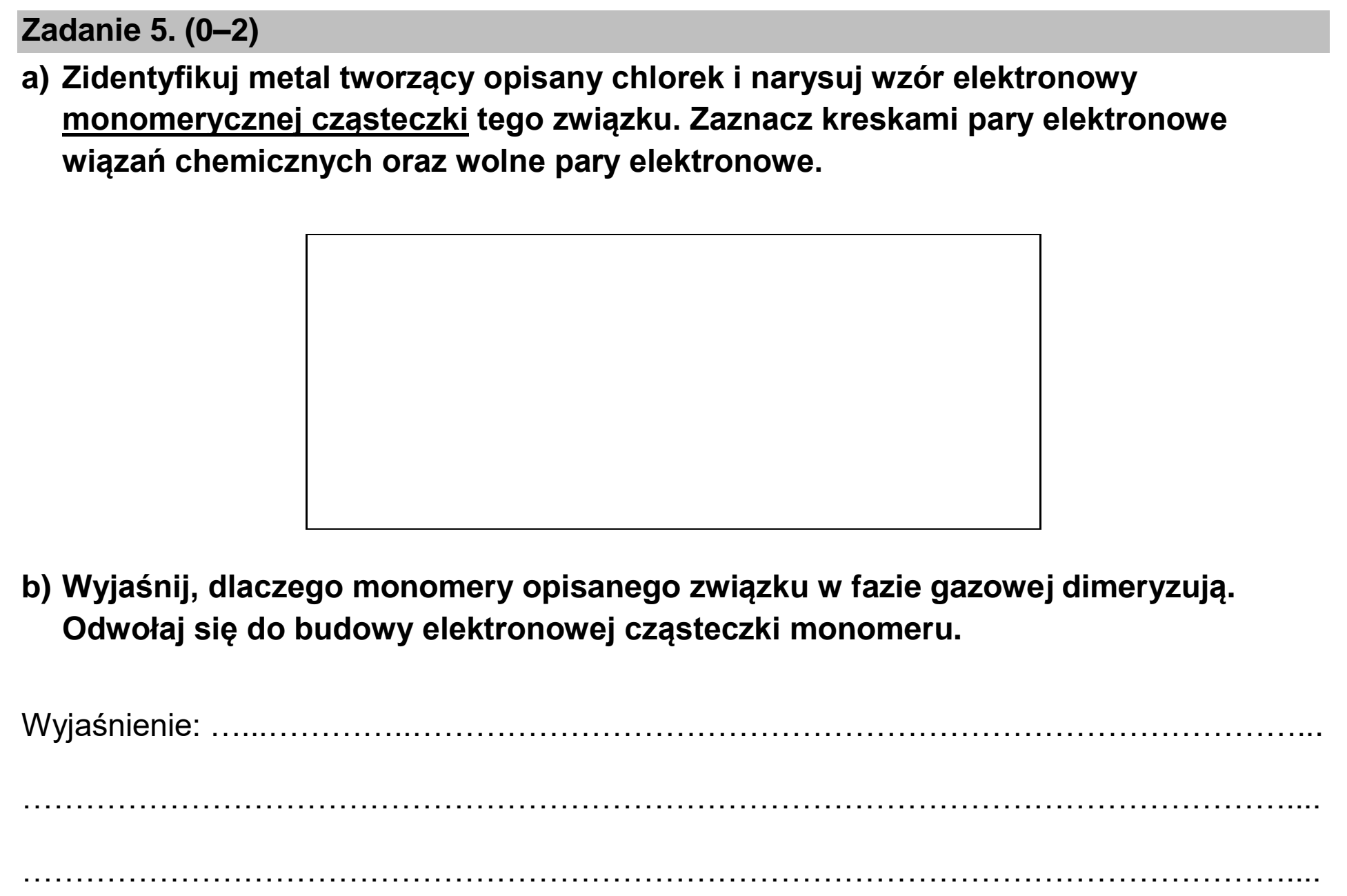 Matura dodatkowa, czerwiec 2026, podgląd zadania 5