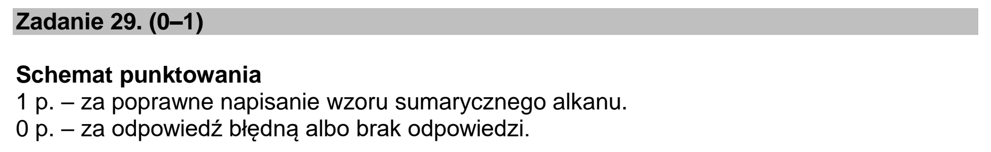 Matura dodatkowa, lipiec 2020, odpowiedź do zadania 29, fragment 1