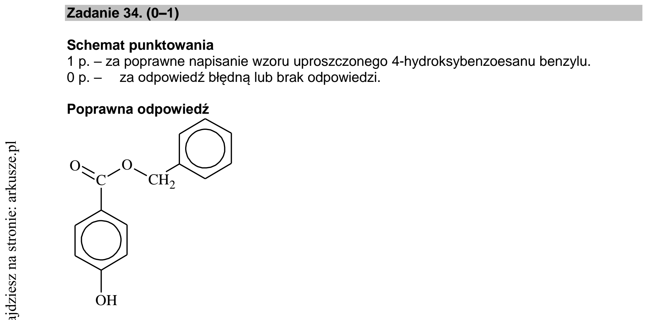 Matura dodatkowa, lipiec 2020, odpowiedź do zadania 34