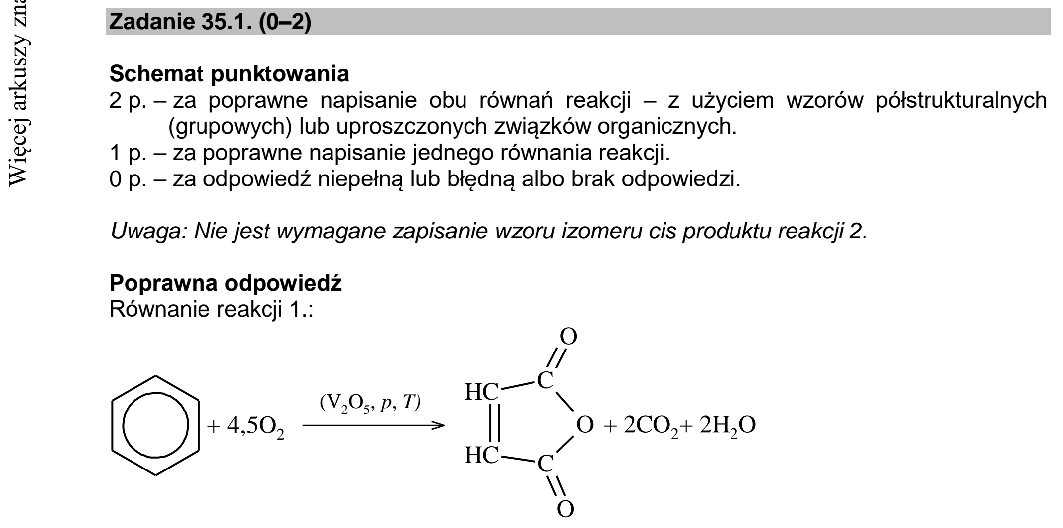 Matura dodatkowa, lipiec 2020, odpowiedź do zadania 35.1