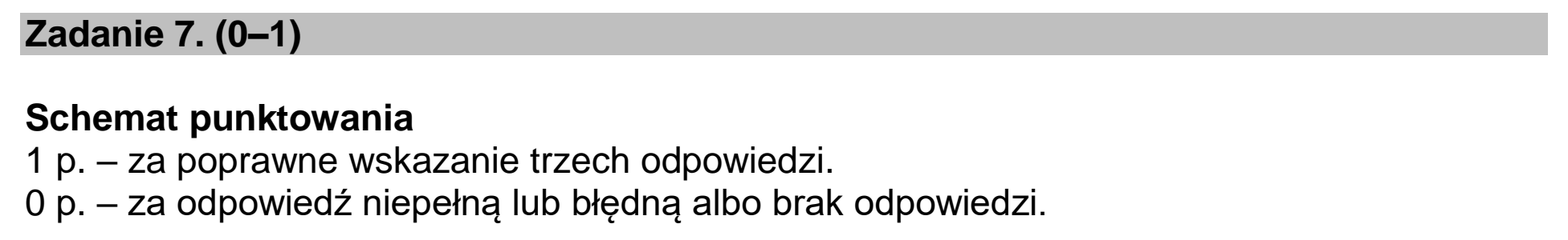 Matura dodatkowa, lipiec 2020, odpowiedź do zadania 7, fragment 1
