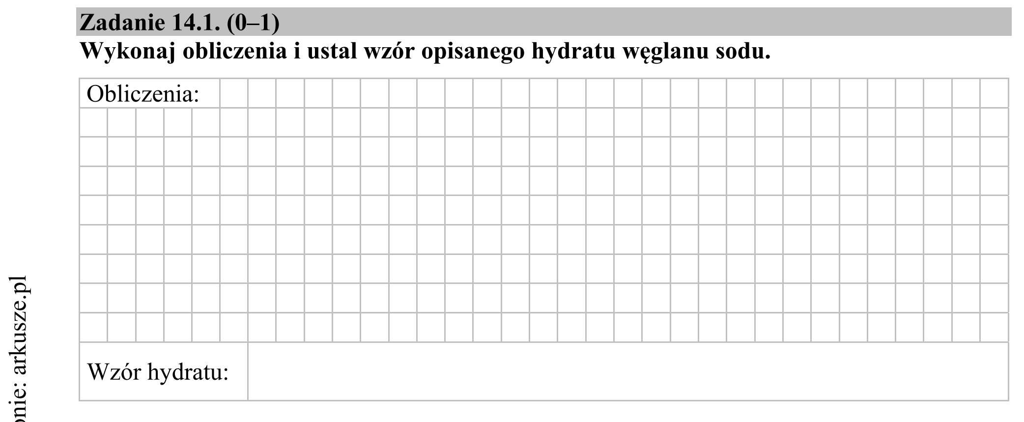 Matura dodatkowa, lipiec 2020, zadanie 14.1