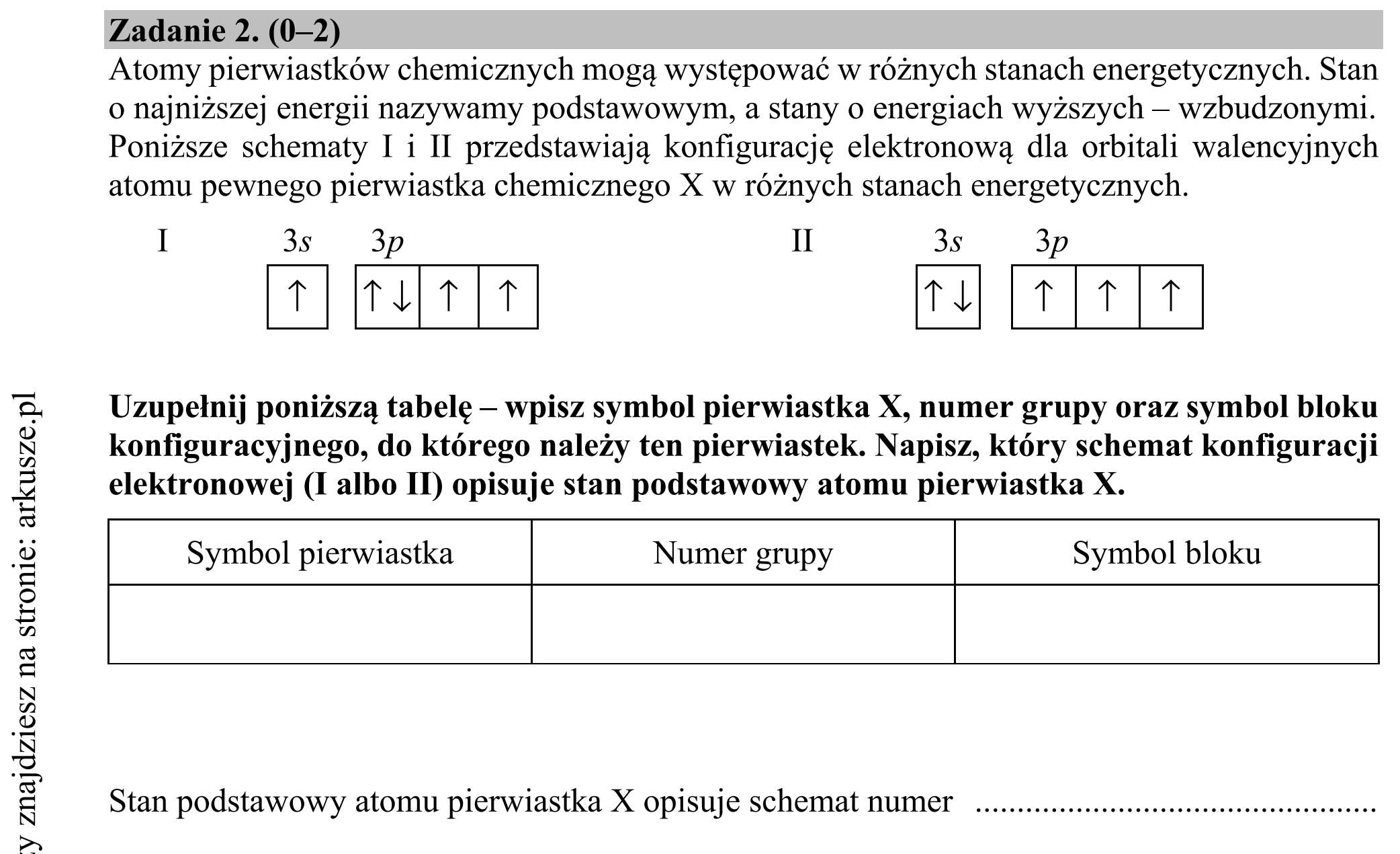 Matura dodatkowa, lipiec 2020, zadanie 2