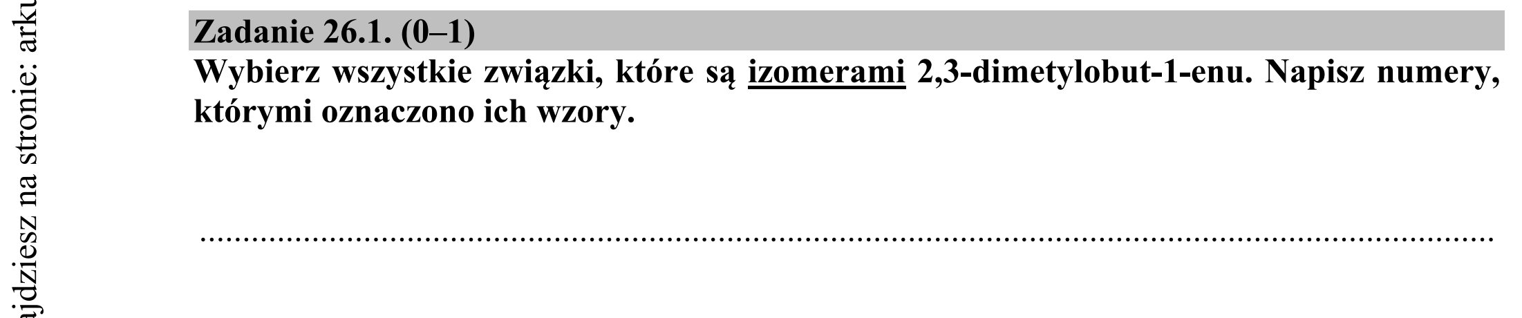 Matura dodatkowa, lipiec 2020, zadanie 26.1