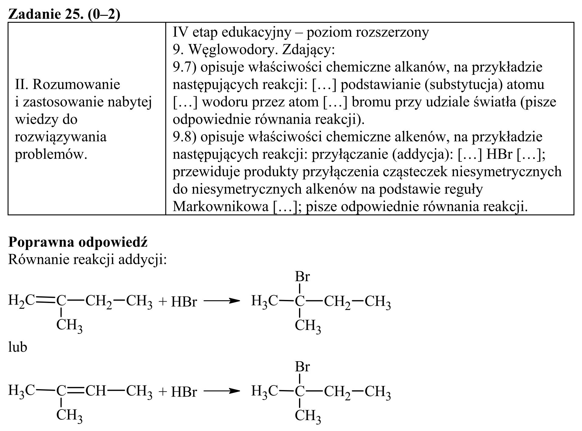 Matura, maj 2015, odpowiedź do zadania 25, fragment 1