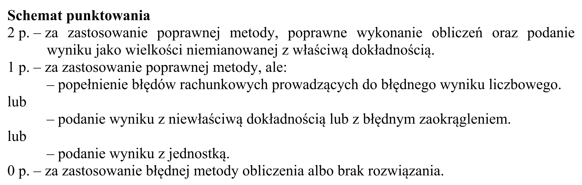Matura, maj 2015, odpowiedź do zadania 31, fragment 2
