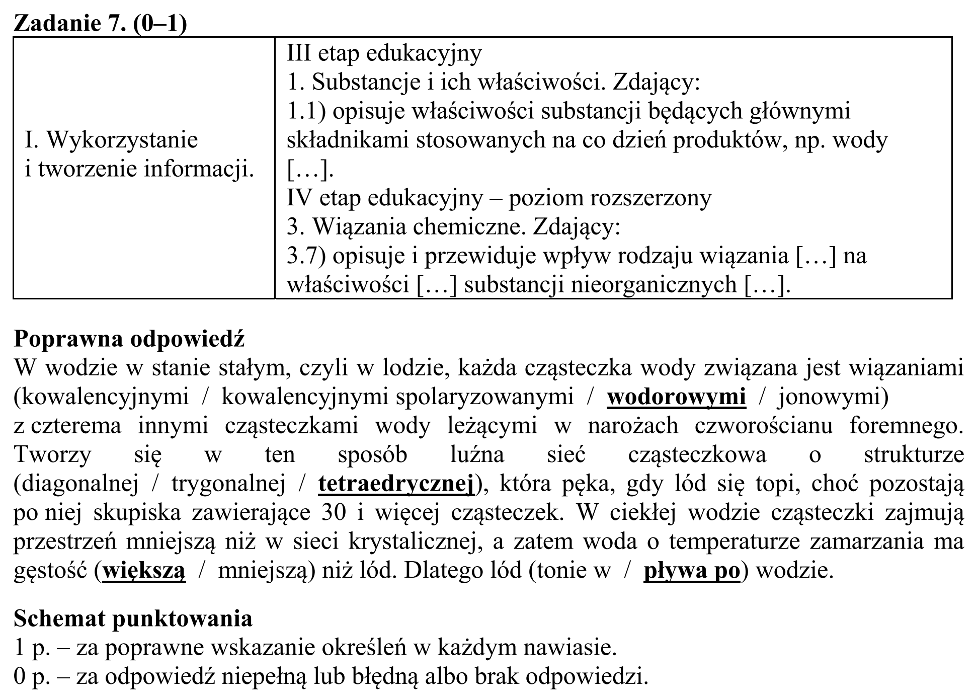 Matura, maj 2015, odpowiedź do zadania 7