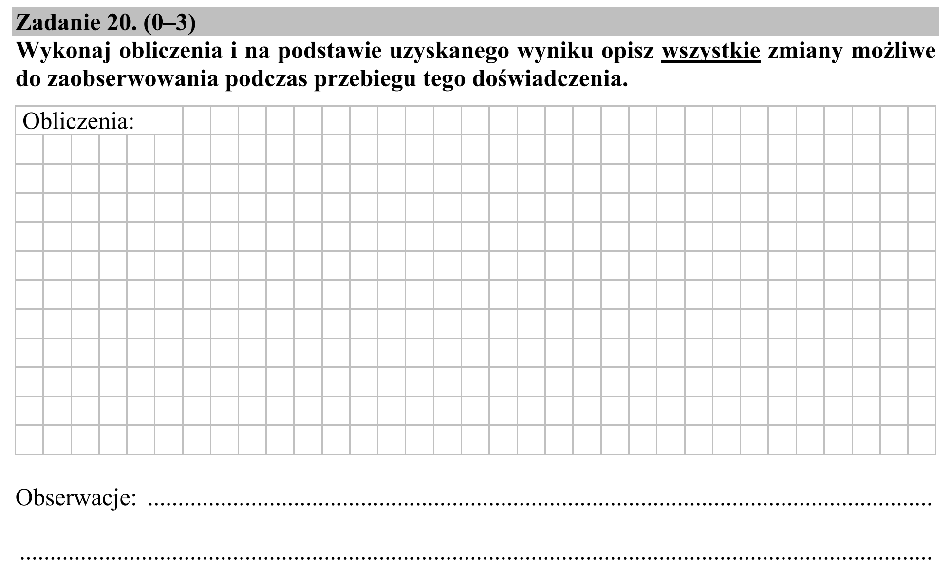 Matura, maj 2015, zadanie 20