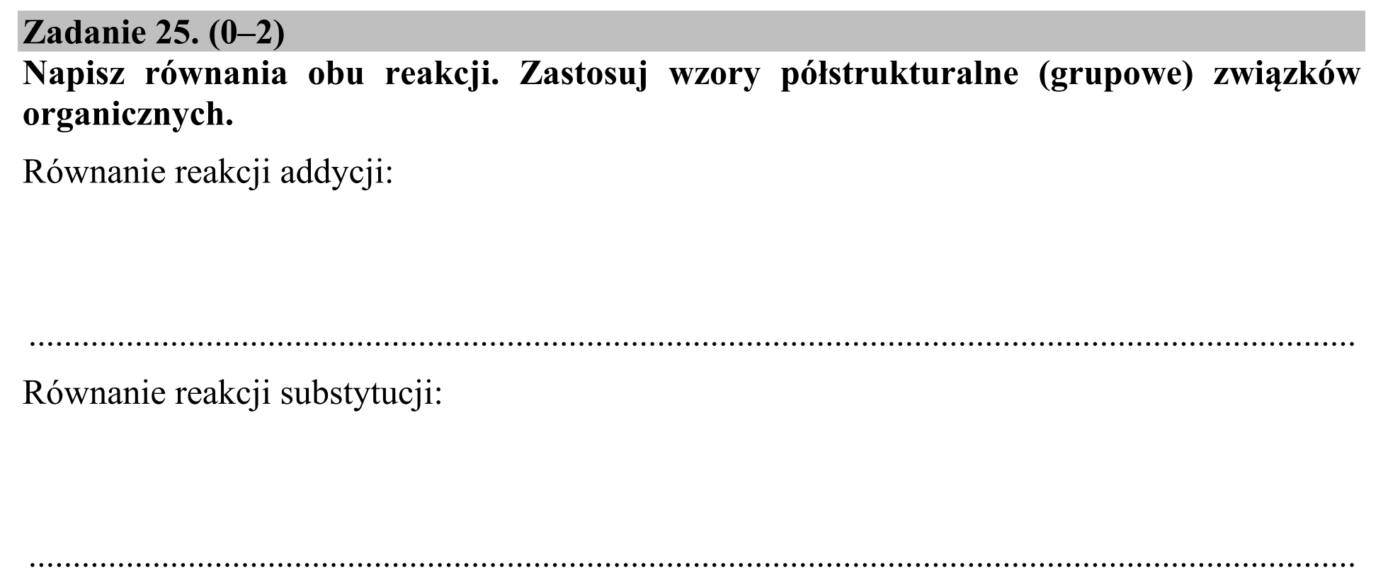 Matura, maj 2015, zadanie 25