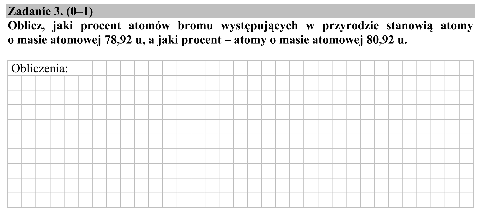 Matura, maj 2015, podgląd zadania 3