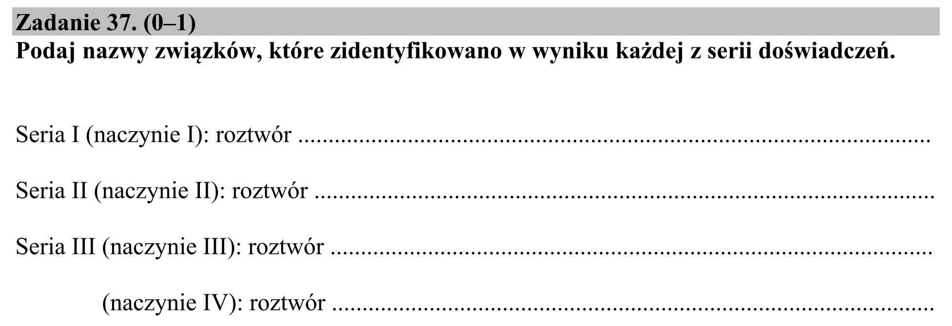 Matura, maj 2015, zadanie 37