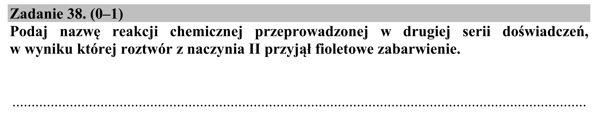Matura, maj 2015, zadanie 38