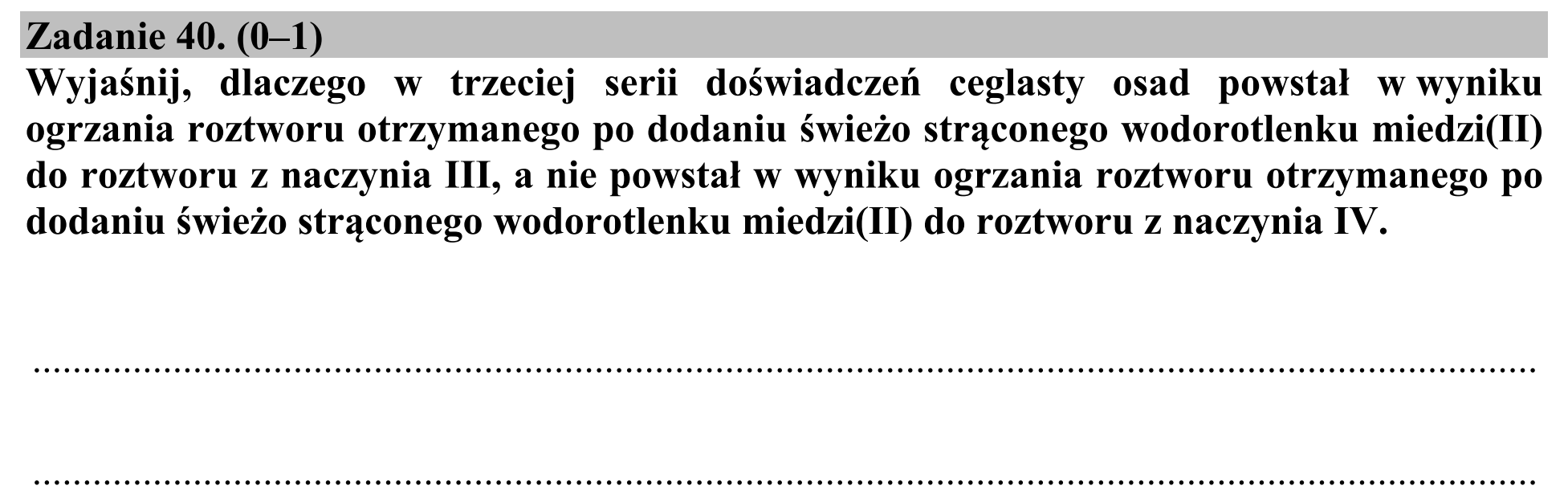 Matura, maj 2015, zadanie 40