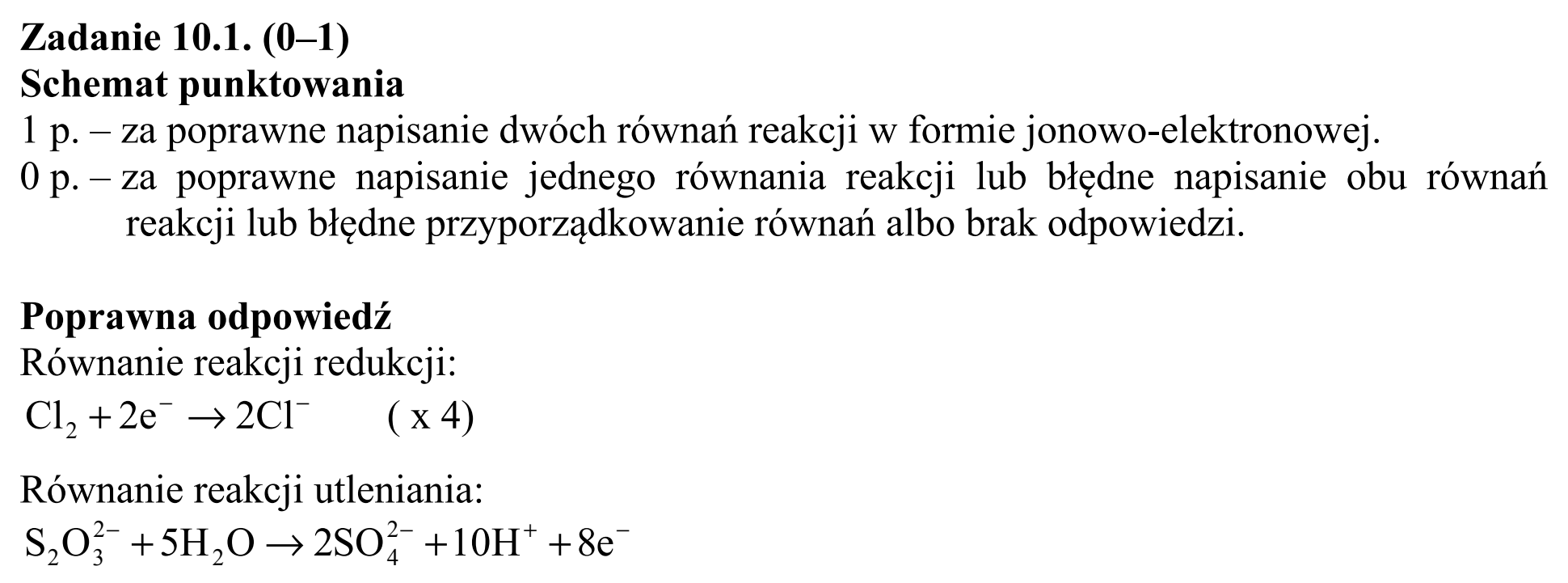Matura, maj 2016, odpowiedź do zadania 10.1