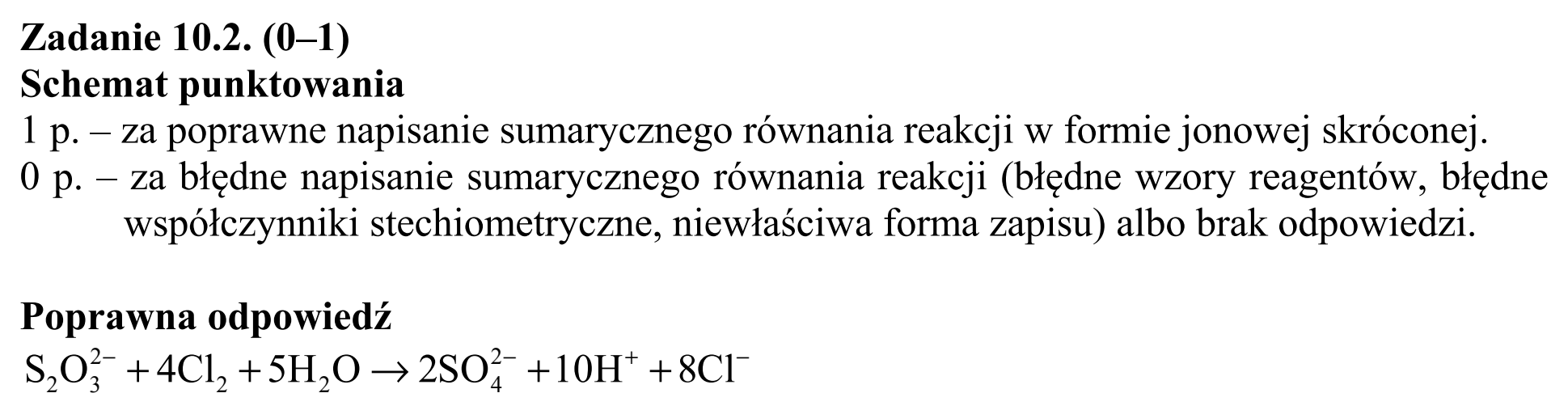 Matura, maj 2016, odpowiedź do zadania 10.2