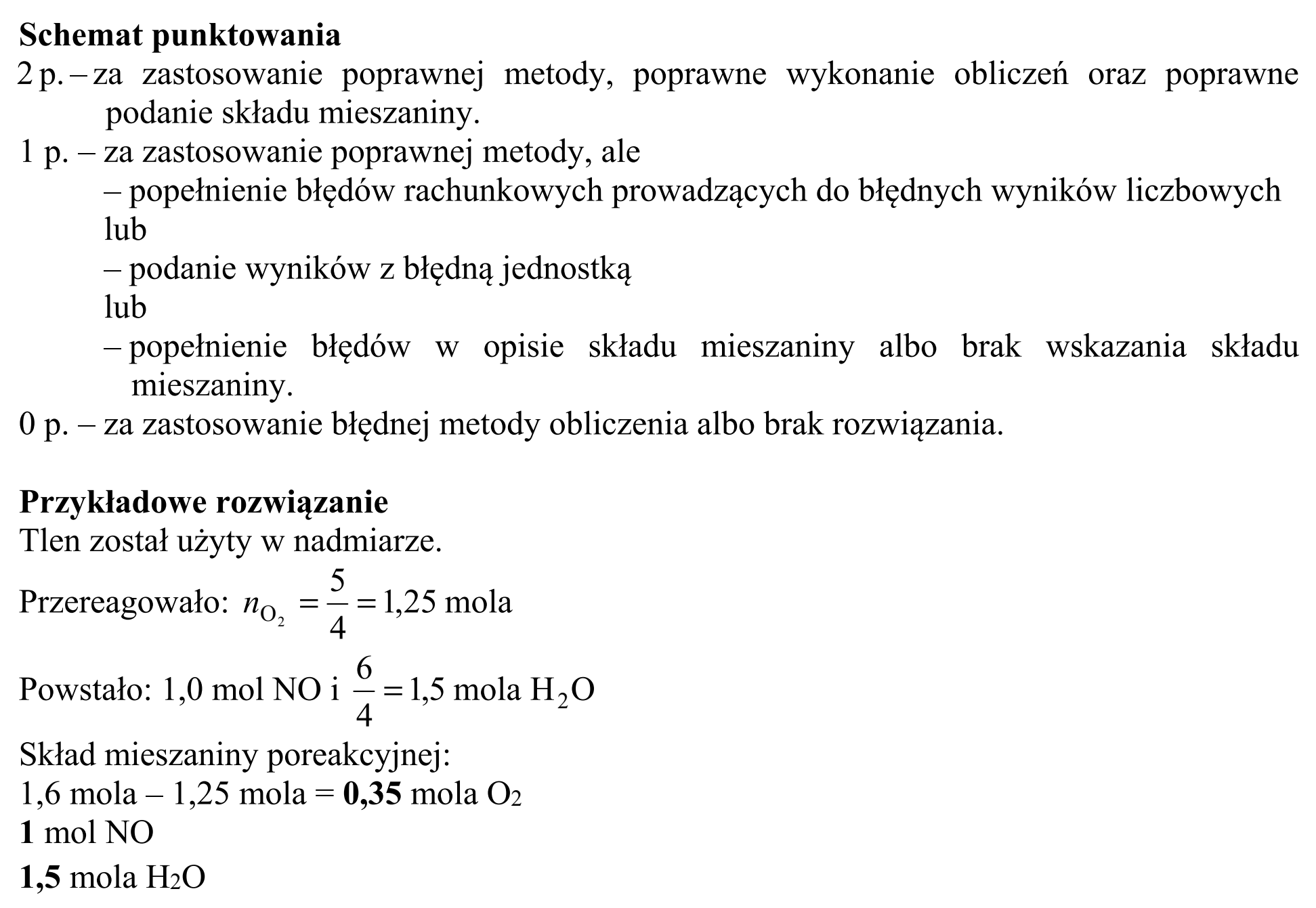 Matura, maj 2016, odpowiedź do zadania 4, fragment 2