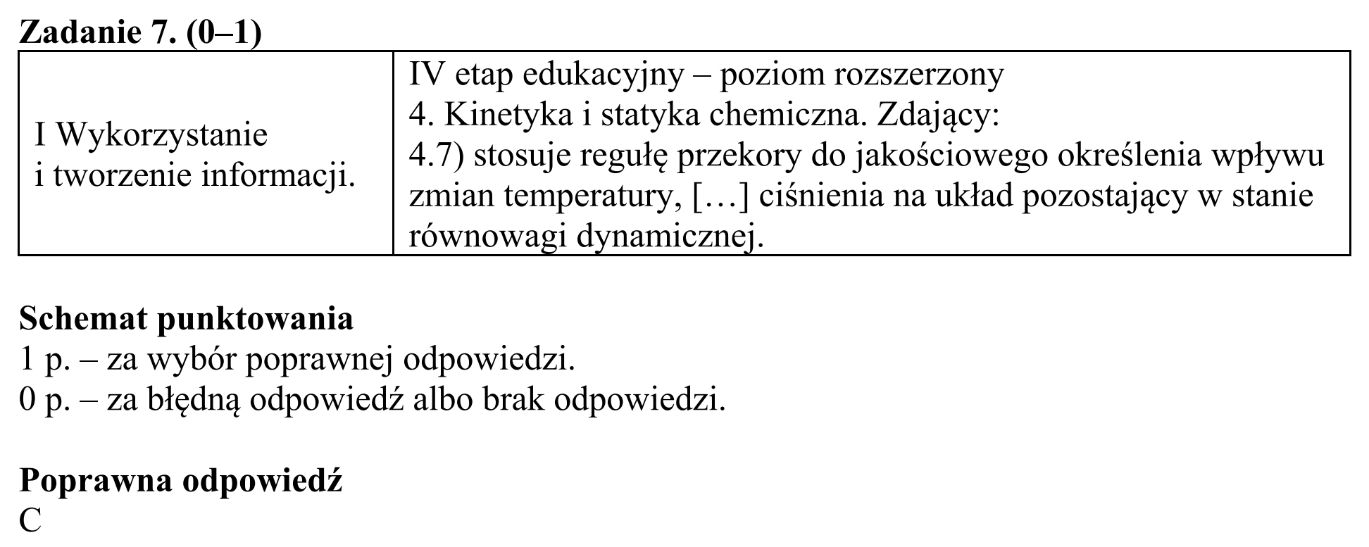 Matura, maj 2016, odpowiedź do zadania 7
