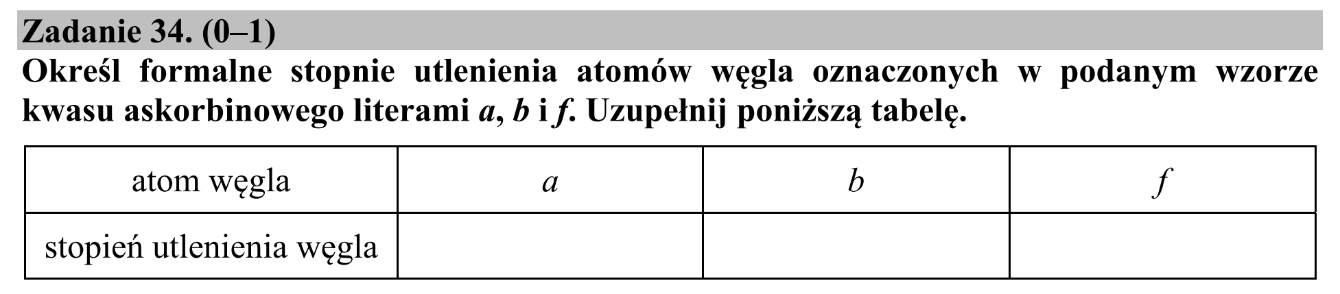 Matura, maj 2016, zadanie 34