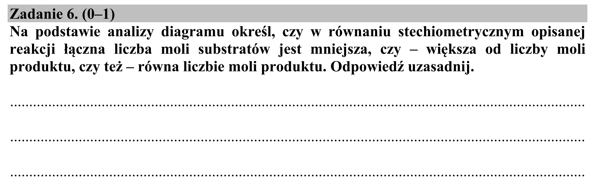 Matura, maj 2016, podgląd zadania 6