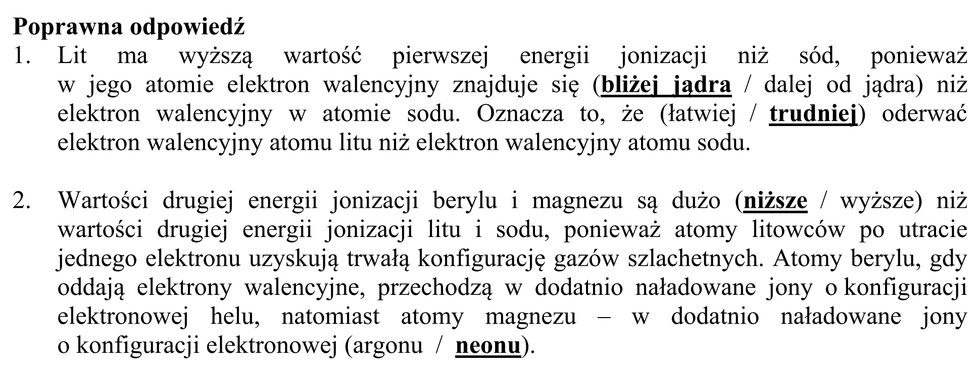 Matura, maj 2017, odpowiedź do zadania 2, fragment 2