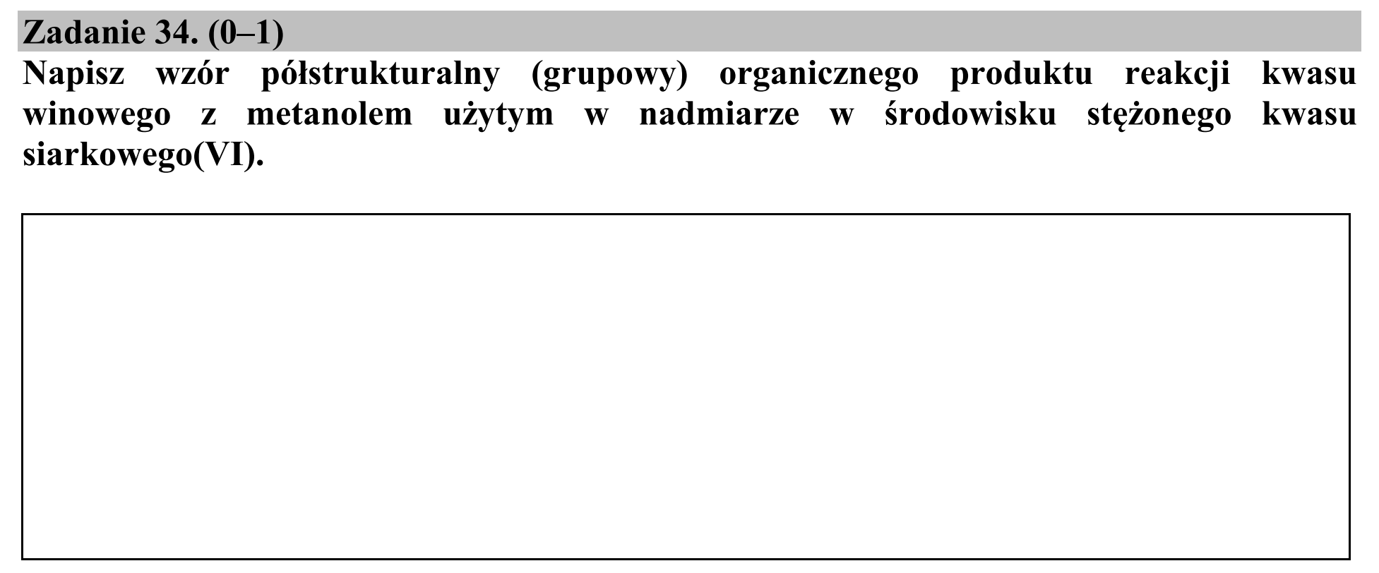 Matura, maj 2017, podgląd zadania 34