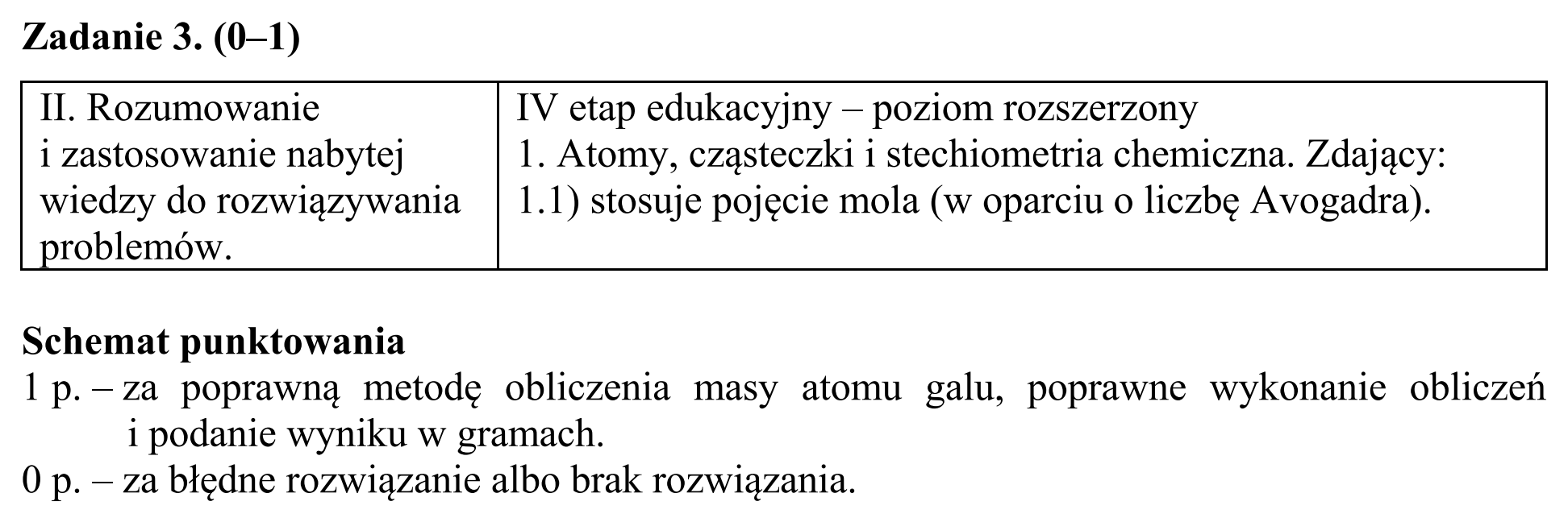 Matura, maj 2018, odpowiedź do zadania 3, fragment 1