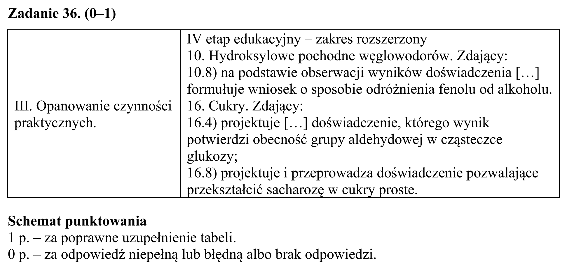 Matura, maj 2018, odpowiedź do zadania 36, fragment 1