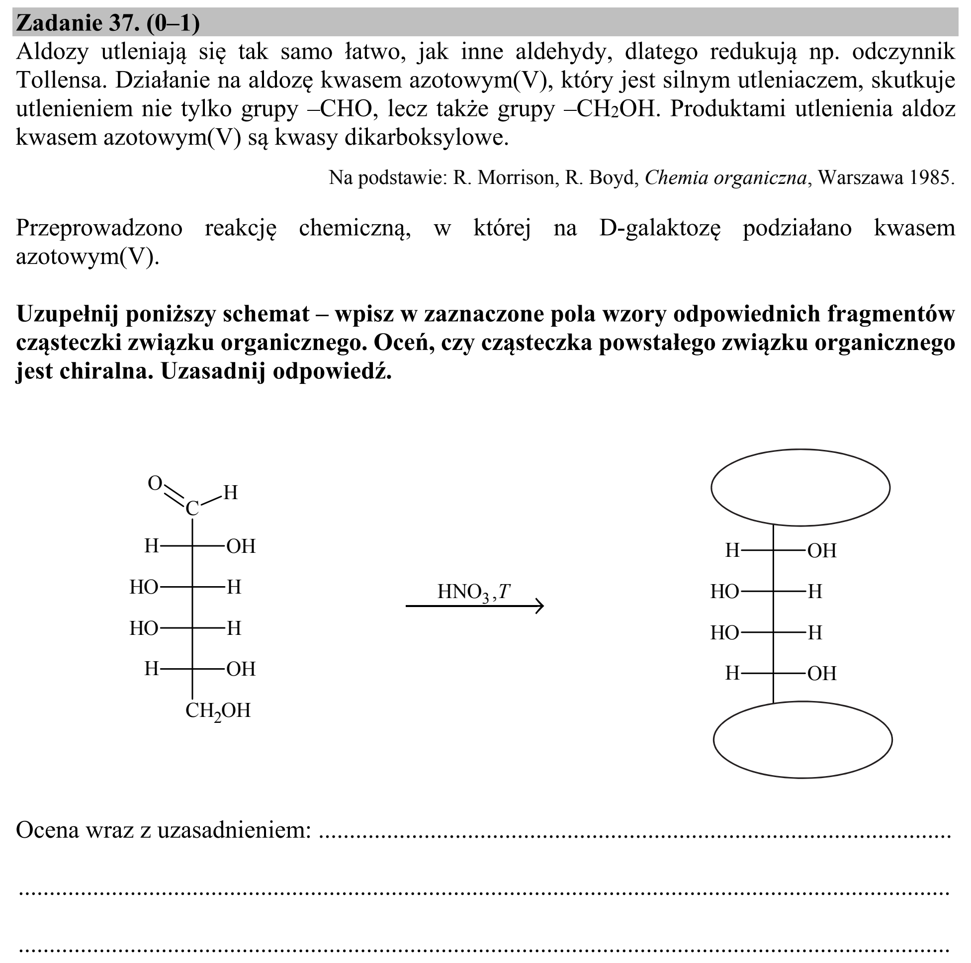 Matura, maj 2018, zadanie 37