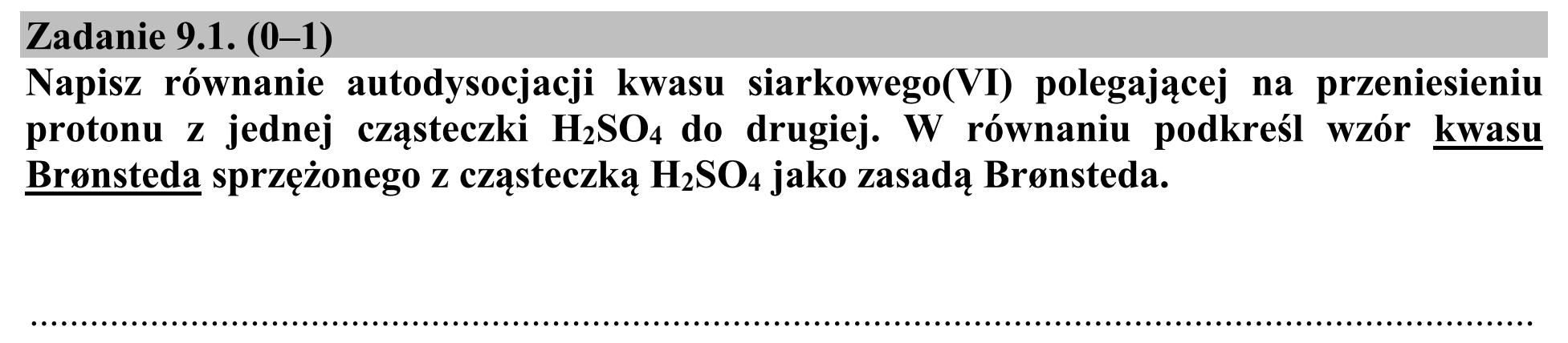 Matura, maj 2018, zadanie 9.1