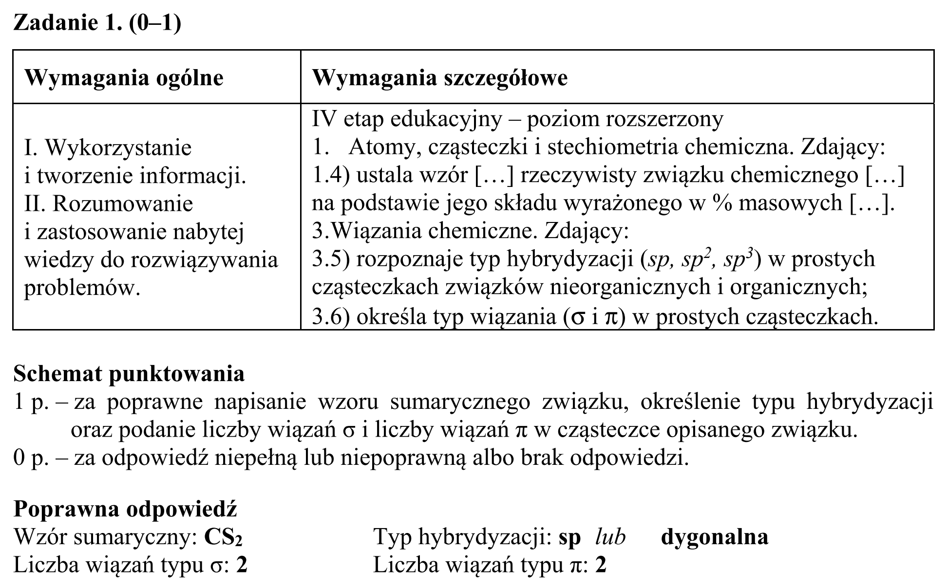 Matura, maj 2019, odpowiedź do zadania 1