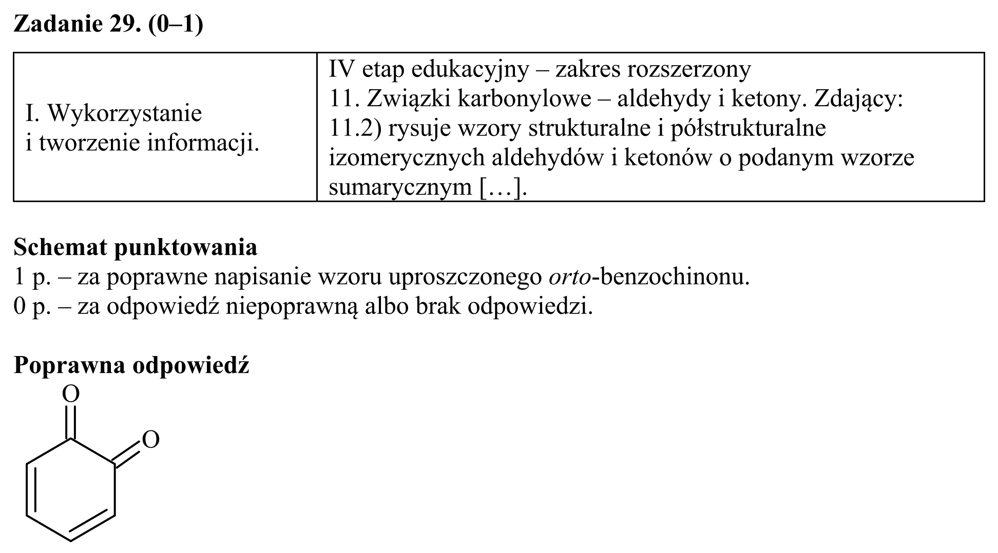 Matura, maj 2019, odpowiedź do zadania 29