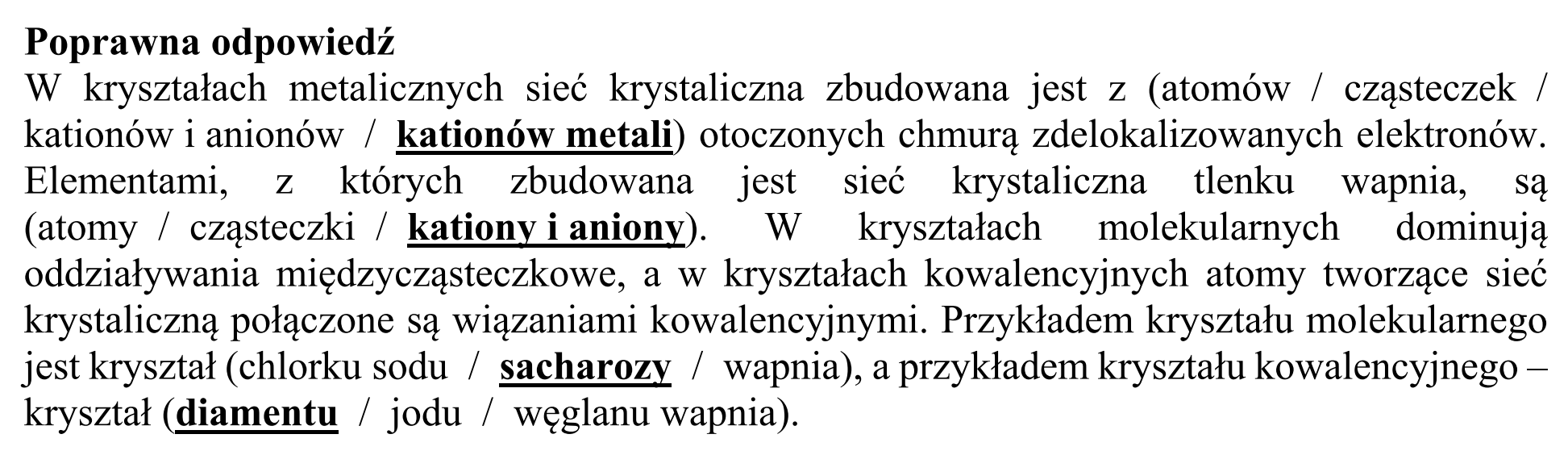 Matura, maj 2019, odpowiedź do zadania 3, fragment 2